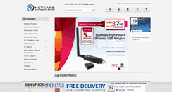 Desktop Screenshot of netcare.com.pk